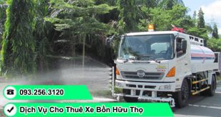 cho thuê xe bồn chở nước tưới cây TPHCM